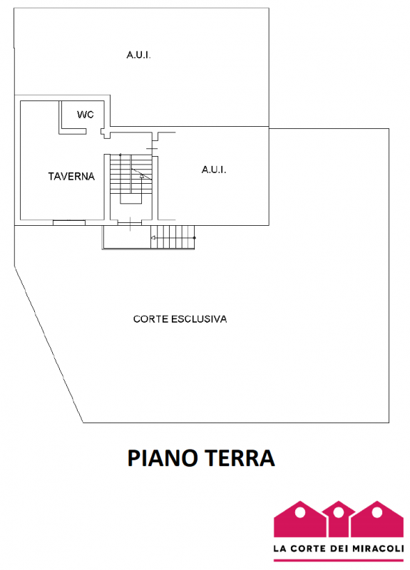 SAN PIO X: CASA INDIPENDENTE CON GIARDINO RECINTATO COMPOSTA DA SOGGIORNO, CUCINA, 3 CAMERE, 2 BA...