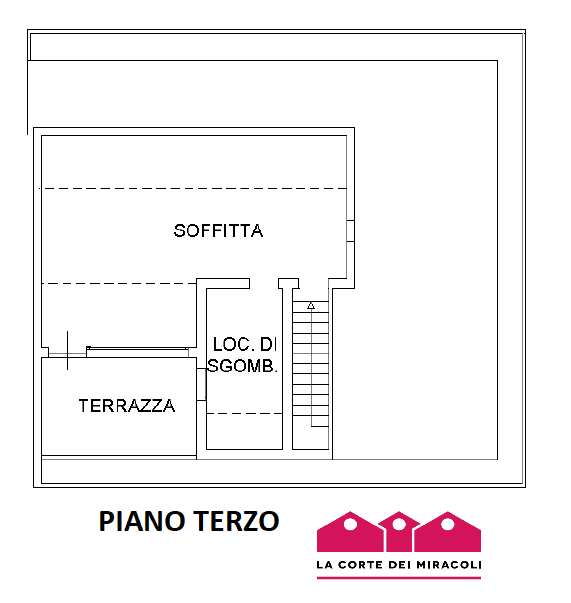 SAN PIO X: CASA INDIPENDENTE CON GIARDINO RECINTATO COMPOSTA DA SOGGIORNO, CUCINA, 3 CAMERE, 2 BA...