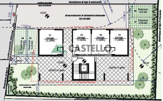 Padova Mortise su sole 4 unità appartamenti 3 camere con terrazzo.