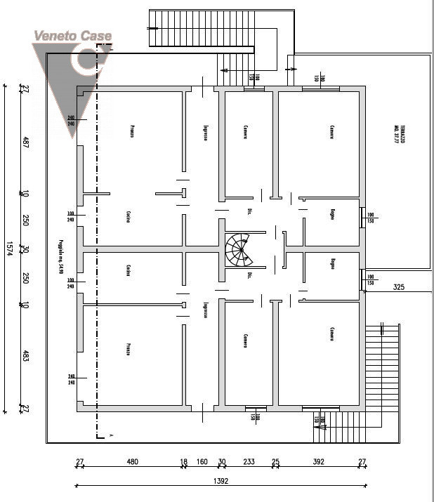 A Saonara, proponiamo immobile composto da 3 appartamenti di cui 2 al piano primo e laboratorio a...