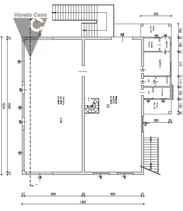 A Saonara, proponiamo immobile composto da 3 appartamenti di cui 2 al piano primo e laboratorio a...