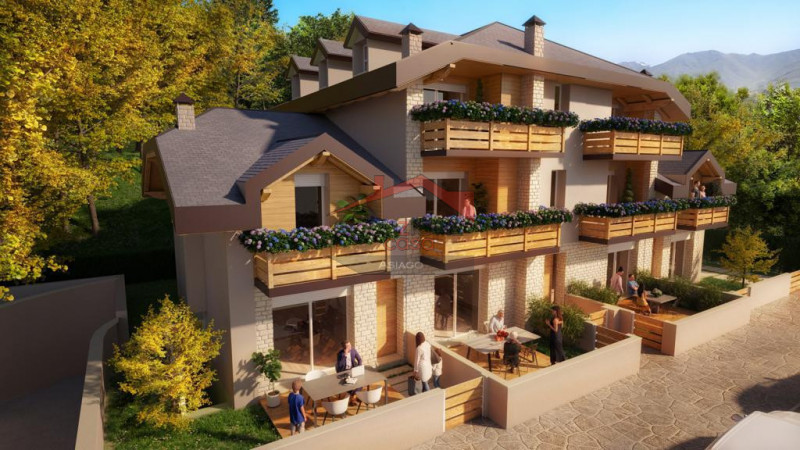Il nuovissimo progetto residenziale Chalet Galade realizzato in armonia con il contesto montano, ...
