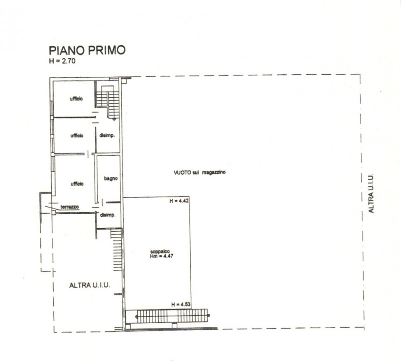 Riferimento per l'Agenzia VC0416 VIGODARZERE Zona Saletto - Zona Artigianale. Porzione di capanno...