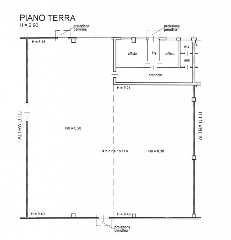 Riferimento per l'Agenzia VC0416 VIGODARZERE Zona Saletto - Zona Artigianale. Porzione di capanno...