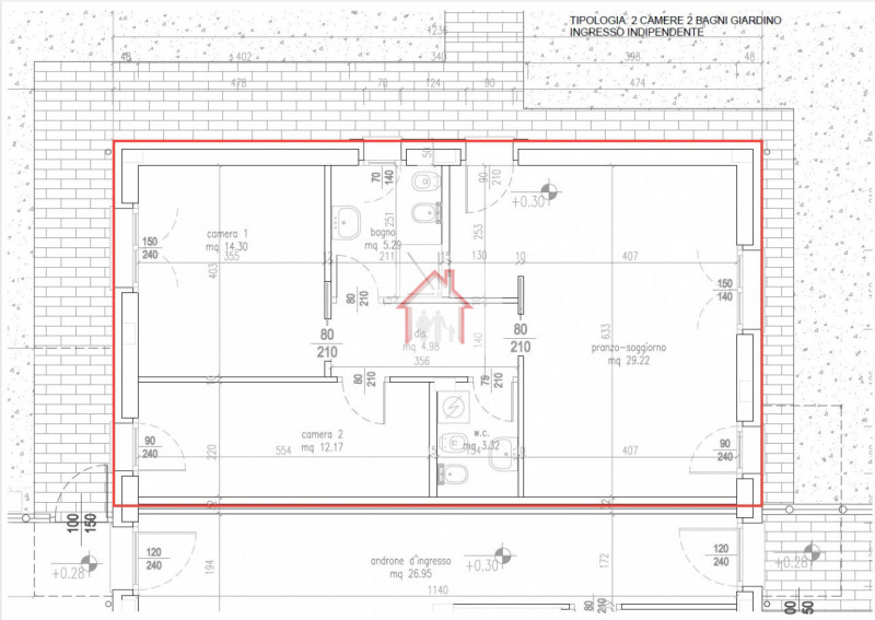 L'agenzia Immobiliare Luxor è entusiasta di presentare in vendita ultima unità abitativa di nuova...