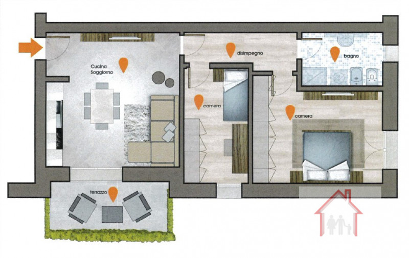 Scopri l'ultima opportunità di acquistare un appartamento moderno e spazioso nel cuore della zona...