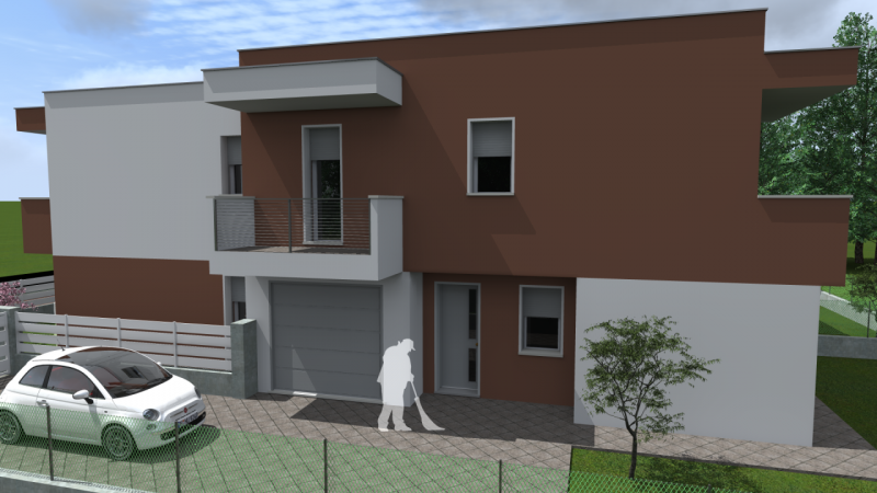 Vendesi tecnologica porzione di trifamiliare in centro a Candiana in un contesto tranquillo e ris...