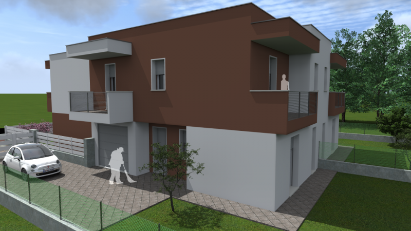 Vendesi tecnologica porzione di trifamiliare in centro a Candiana in un contesto tranquillo e ris...