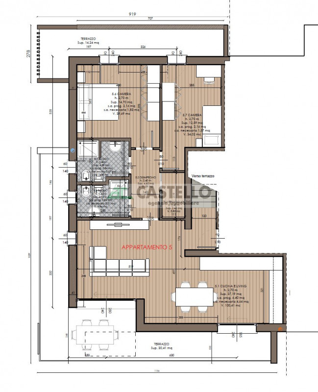 Ultima opportunità a San Carlo: esclusivo attico con maxi terrazzo e tecnologie all’avanguardia!
...