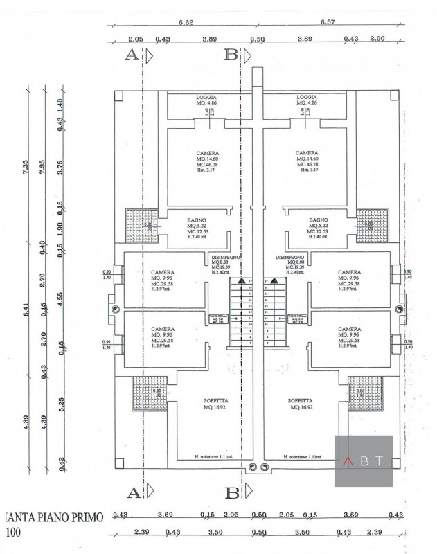Situato in centro paese, terreno edificabile di 738 mq. con possibilità di costruire 600 mc. Clas...