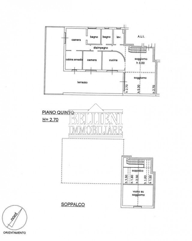 PARCO CITTA': in zona ben servita e comoda al Centro città, ATTICO con ampia terrazza panoramica....