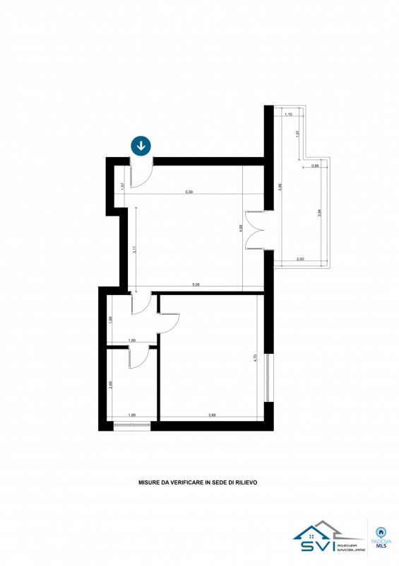 In vendita a Cadoneghe, nella ricercata e servitissima zona di Castagnara, proponiamo un moderno ...