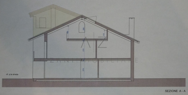 Proponiamo in vendita, nel centro storico di Castelfranco Veneto, un palazzetto cielo-terra su du...