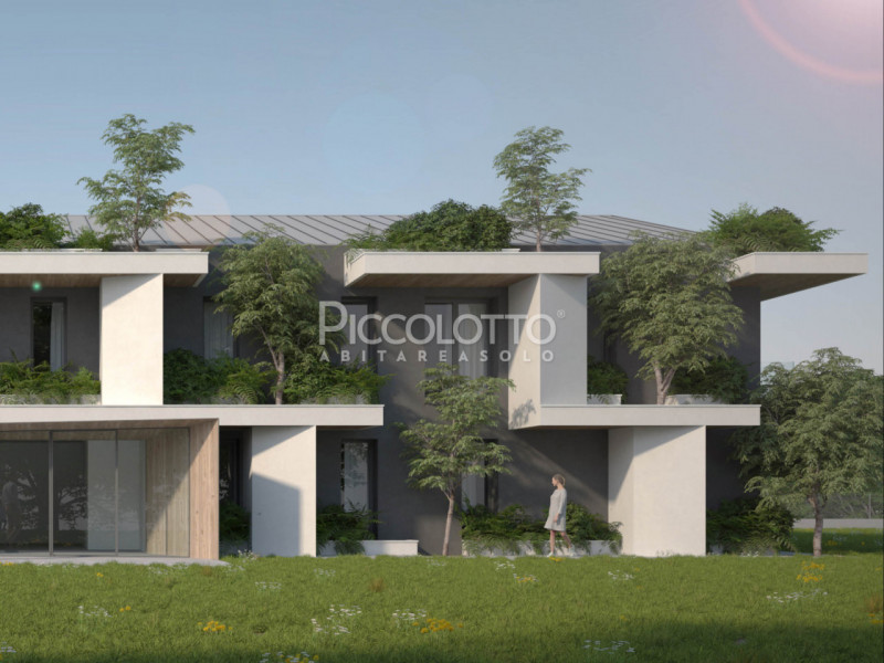 Rif. V4822 - A Castelcucco, in tranquilla palazzina di sole 6 unità, appartamento di nuova costru...