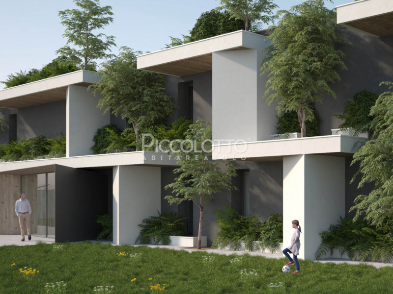 Rif. V4822 - A Castelcucco, in tranquilla palazzina di sole 6 unità, appartamento di nuova costru...