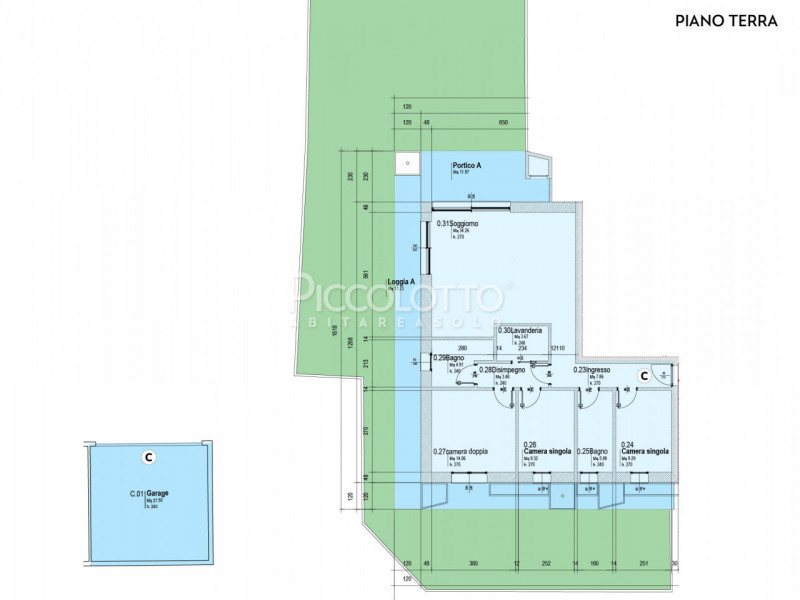 Rif. V4822 - A Castelcucco, in tranquilla palazzina di sole 6 unità, appartamento di nuova costru...