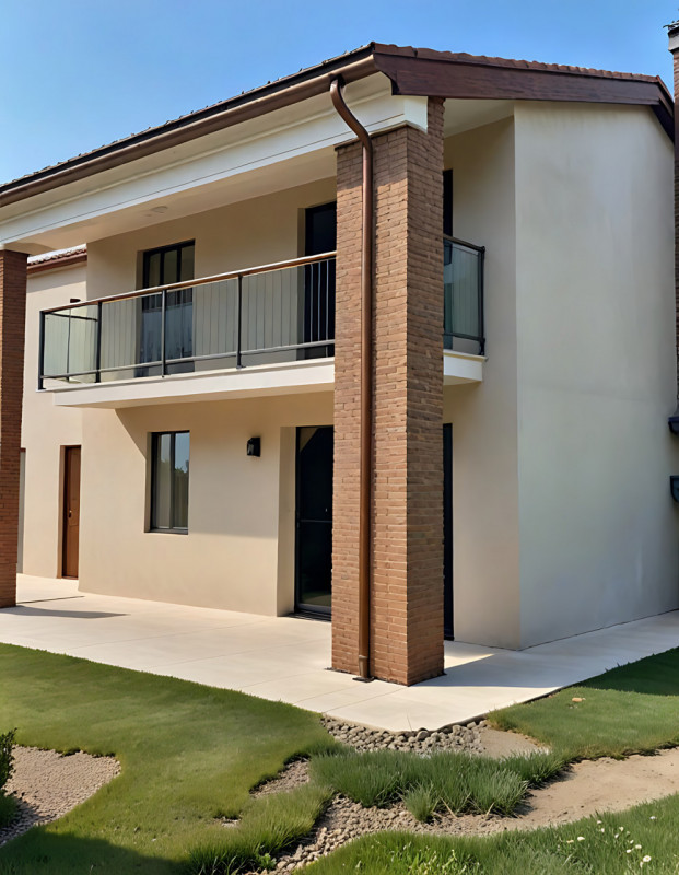 (Per INFO 3316190143) A Camposampiero, in frazione Rustega, proponiamo in vendita bifamiliare al ...