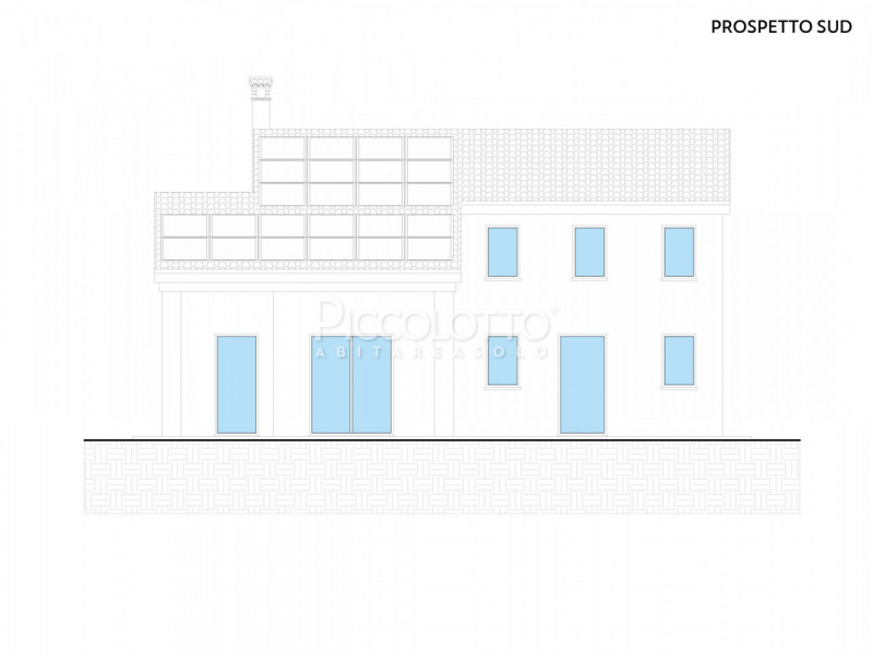 Rif. V4859 - Villetta singola di nuova costruzione in vendita in località Villa d'Asolo, con sple...