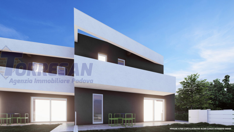 Noventa Padovana, comodi al centro città e alle principali arterie di comunicazione. 
Ampie porzi...