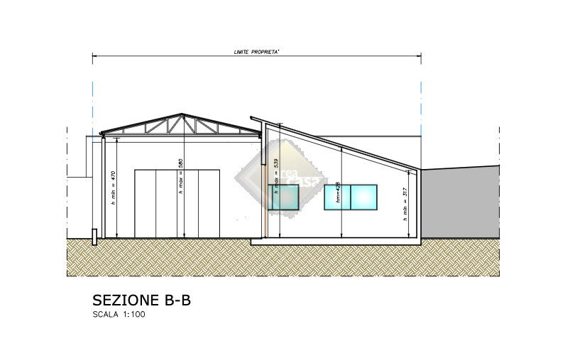 Proponiamo in vendita a Rossano Veneto un laboratorio/deposito di circa 230 mq oltre a tettoia/pa...