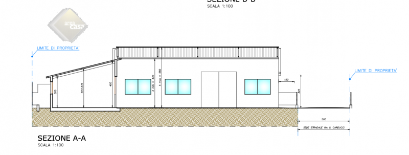 Proponiamo in vendita a Rossano Veneto un laboratorio/deposito di circa 230 mq oltre a tettoia/pa...