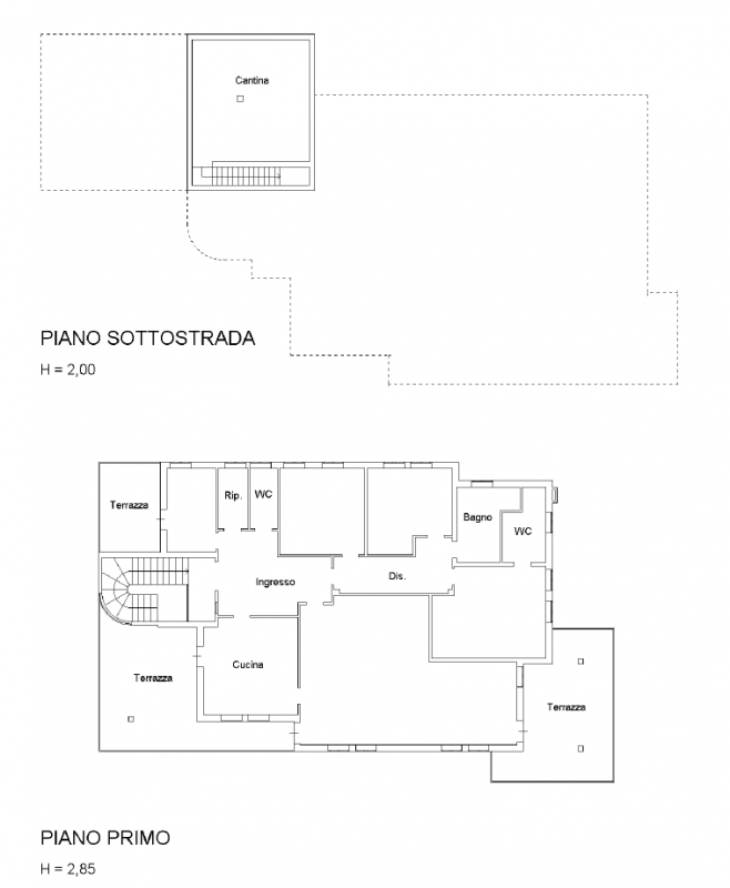 MAROLA: CASA CON INGRESSO INDIPENDENTE DI CIRCA 300 MQ. INGRESSO, SALONE CON TERRAZZA DI 25 MQ, C...