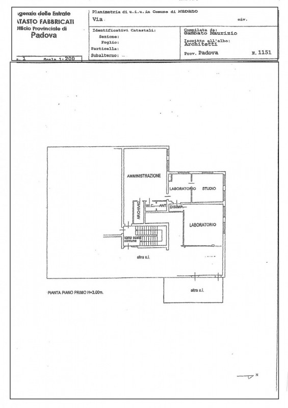 OPPORTUNITÀ UNICA: UFFICIO IN VENDITA IN POSIZIONE STRATEGICA

Nel cuore di Sarmeola di Rubano, l...