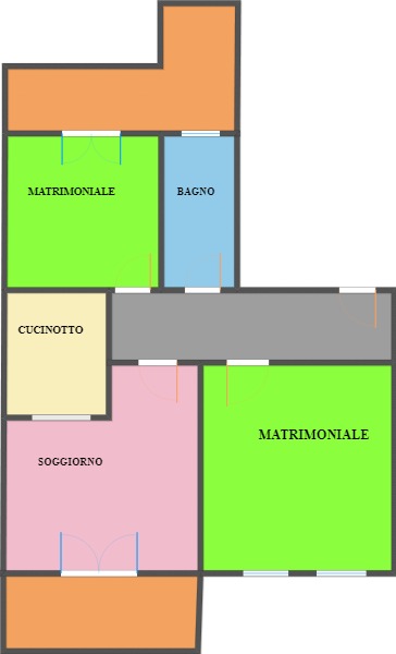 Pavia Affitto Appartamento trilocale