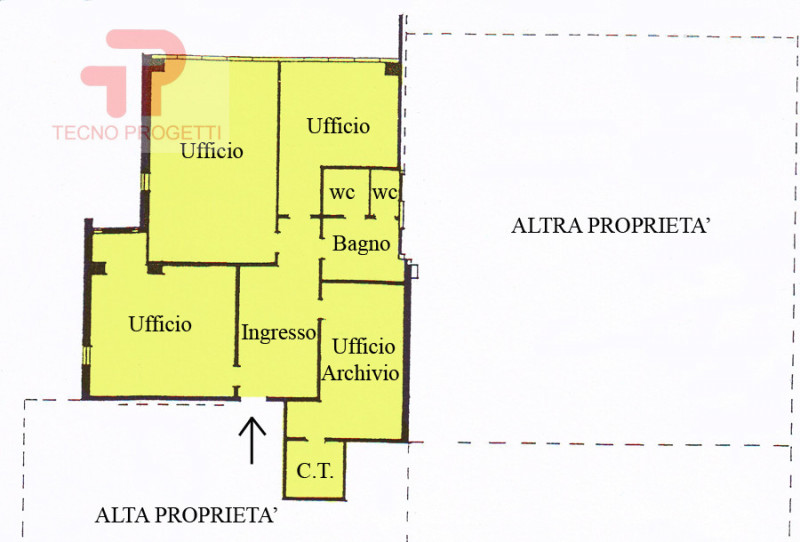 Proponiamo in vendita un elegante e luminoso ufficio di circa 164 mq, situato nella zona industri...