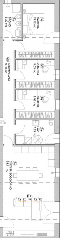 (Per INFO 3316190143) A Loreggia, in zona residenziale tranquilla, proponiamo in vendita appartam...