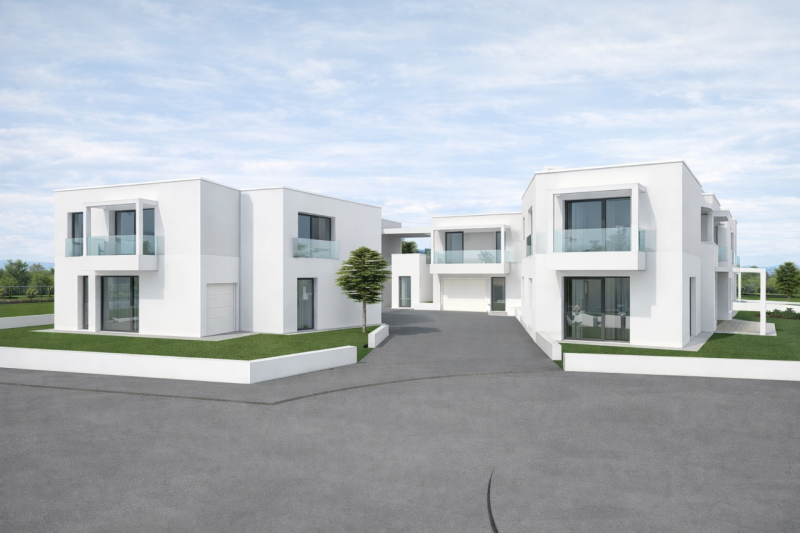 OPEN HOUSE by Franco Savegnago presenta un Nuovo e Meraviglioso progetto immobiliare di 3 VILLETT...