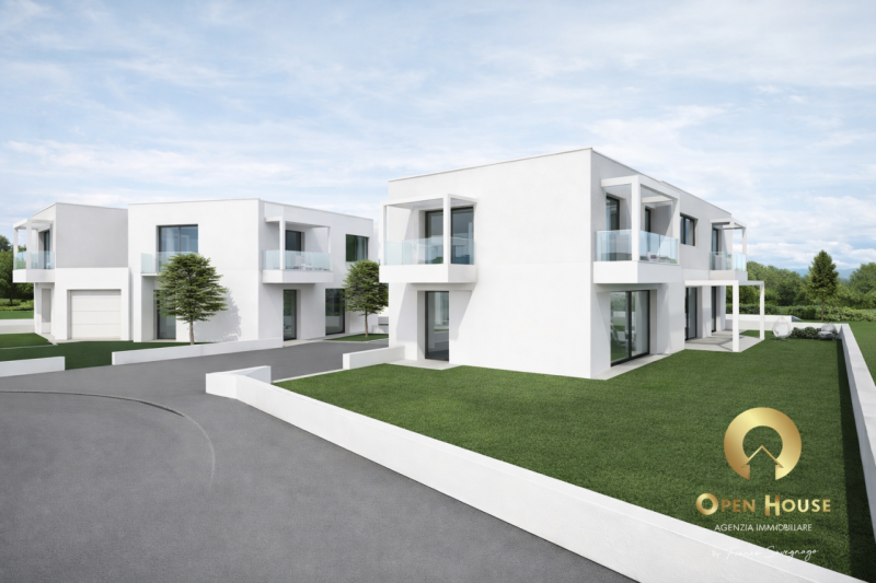 OPEN HOUSE by Franco Savegnago presenta un Nuovo e Meraviglioso progetto immobiliare di 3 VILLETT...