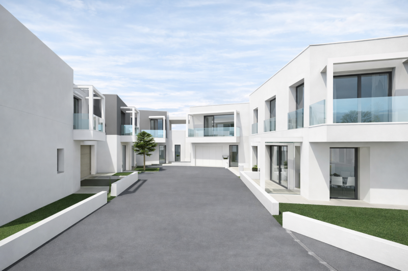 OPEN HOUSE by Franco Savegnago presenta un Nuovo e Meraviglioso progetto immobiliare di 3 VILLETT...