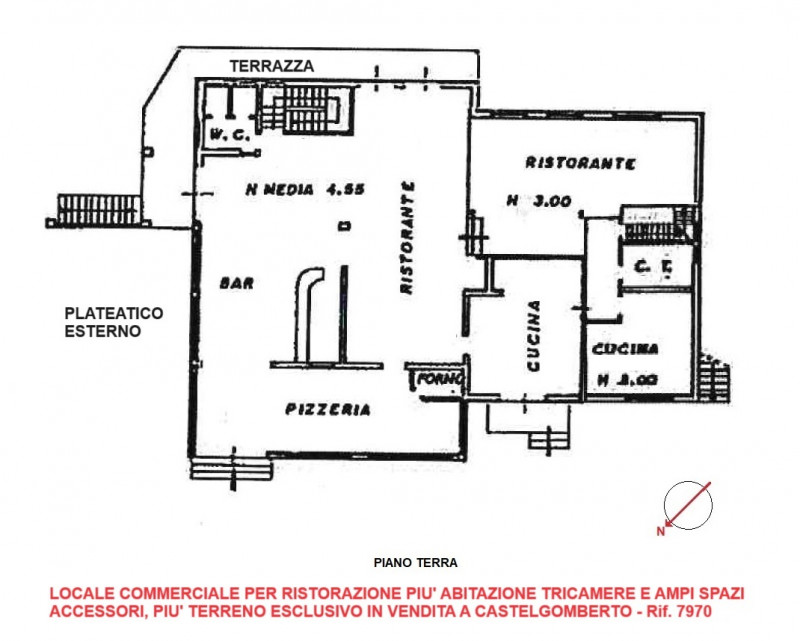 PREZZO ECCEZIONALE!! DISCO - BAR - RISTORANTE - PIZZERIA CON ABITAZIONE TRICAMERE E AMPIA AREA ES...