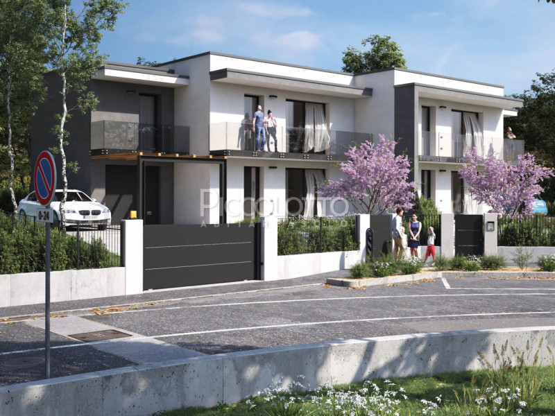 Rif. V4946 - Pieve del Grappa, villetta bifamiliare di nuova costruzione in vendita. 
Situata in ...