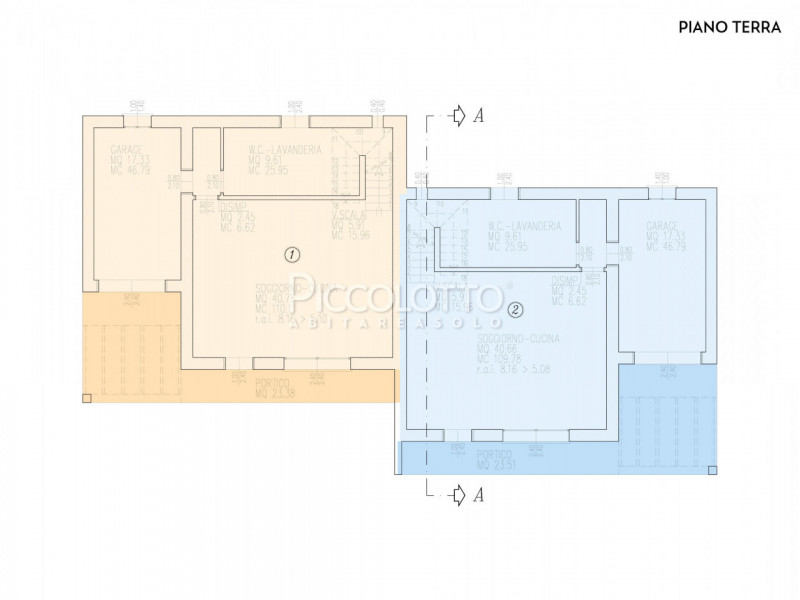 Rif. V4946 - Pieve del Grappa, villetta bifamiliare di nuova costruzione in vendita. 
Situata in ...