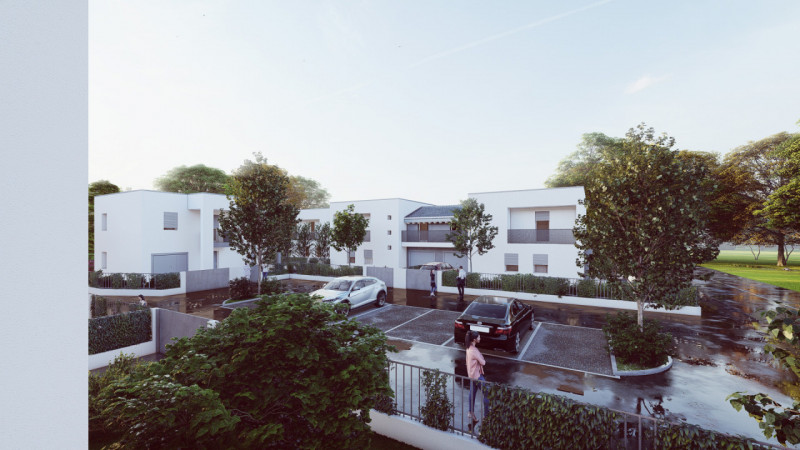 Abitazioni di nuova costruzione sviluppate su due piani con ingressi indipendenti e giardini priv...