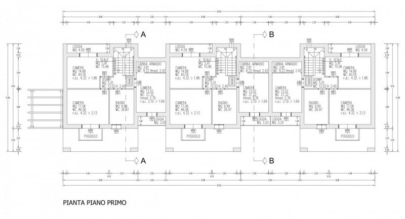 Abitazioni di nuova costruzione sviluppate su due piani con ingressi indipendenti e giardini priv...