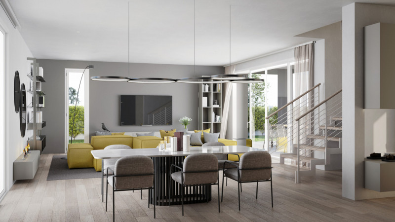 In quartiere residenziale immerso nel verde ma allo stesso tempo comodo ai servizi principali, si...