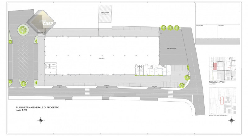 Capannone artigianale industriale di prossima realizzazione. Superficie coperta complessiva di ca...