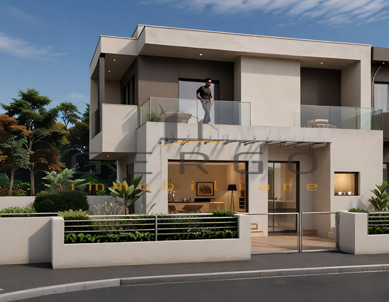 (Per INFO Cristina 3389226442) Trifamiliare di nuova costruzione classe A4. A Montegrotto, propon...