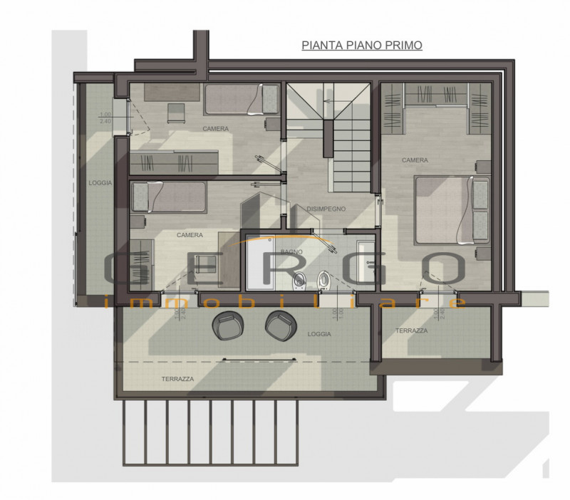 (Per INFO Cristina 3389226442) Trifamiliare di nuova costruzione classe A4. A Montegrotto, propon...