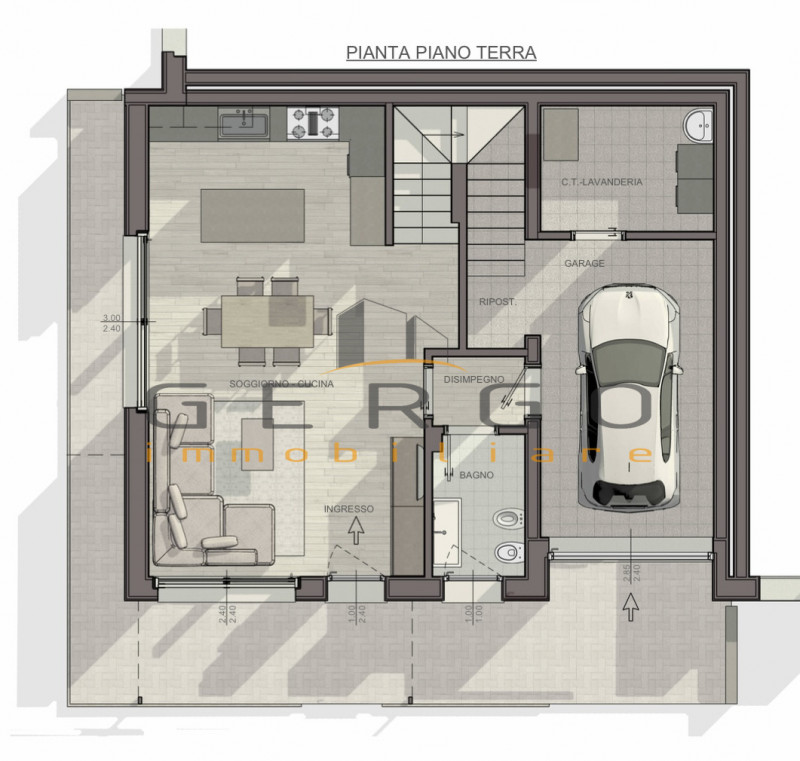 (Per INFO Cristina 3389226442) Trifamiliare di nuova costruzione classe A4. A Montegrotto, propon...
