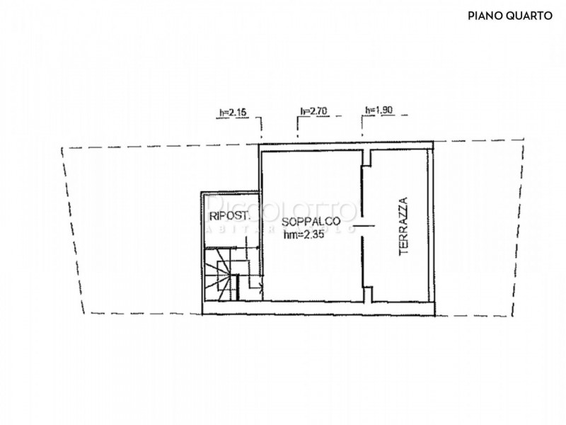 Rif. A4979 - Nel cuore del centro storico di Asolo, disponibile in affitto suggestivo appartament...