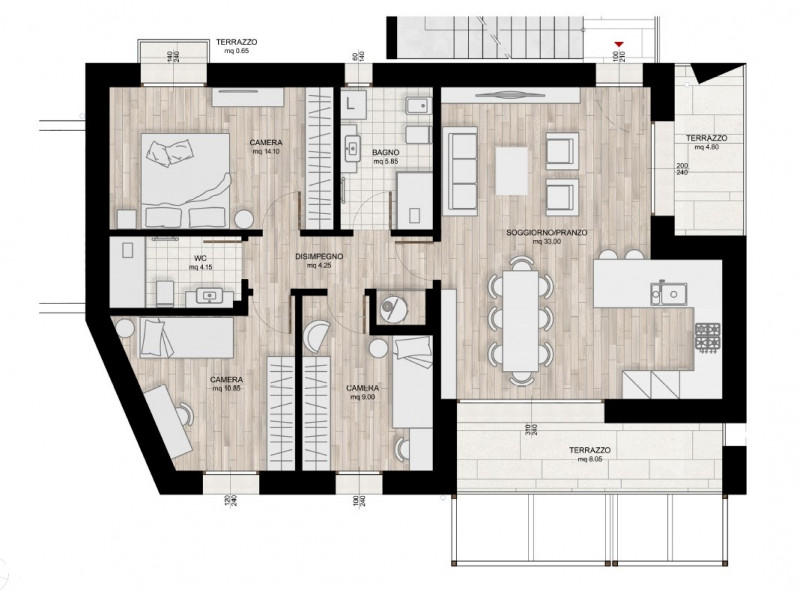 RIFERIMENTO "UM2"

MONASTIER DI TREVISO - CENTRO 

Su bel contesto residenziale in prossimità del...