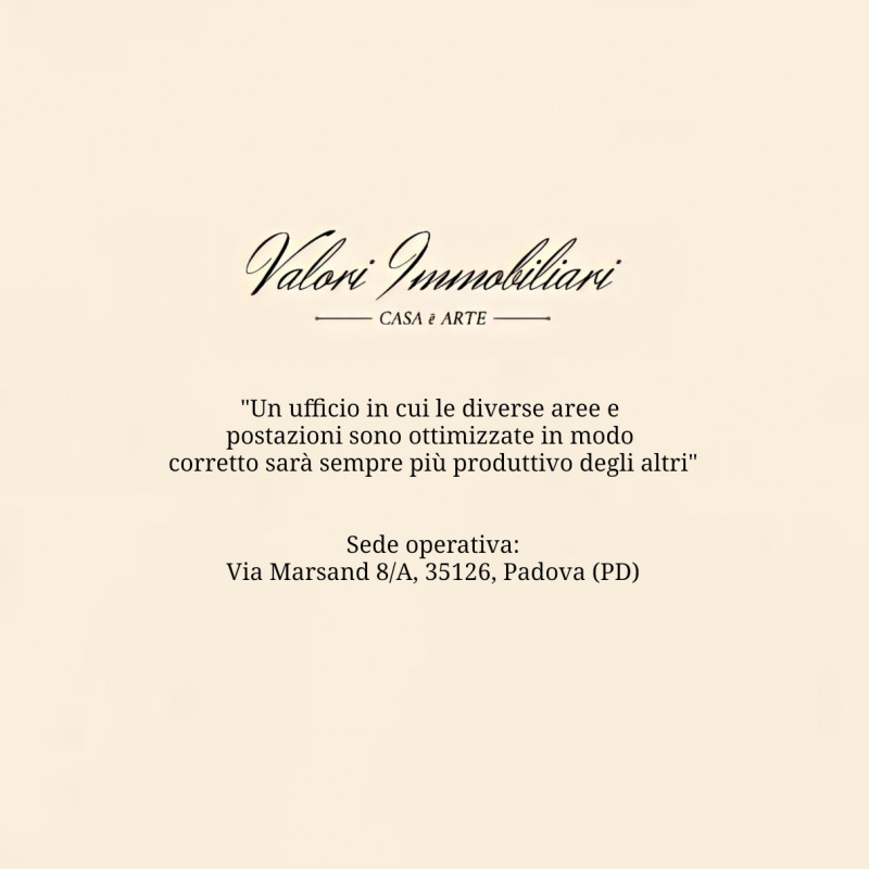L'ufficio viene venduto con un contratto di locazione valido fino al 2030.

Questa soluzione è id...