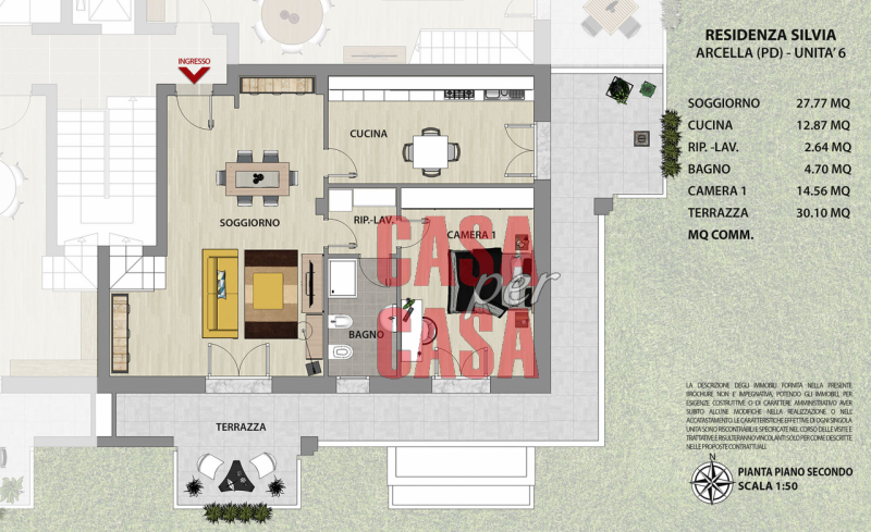 Rif. PDARC6    per info  Marilena m.  3277153302 

PADOVA - SAN CARLO In palazzina di recente cos...