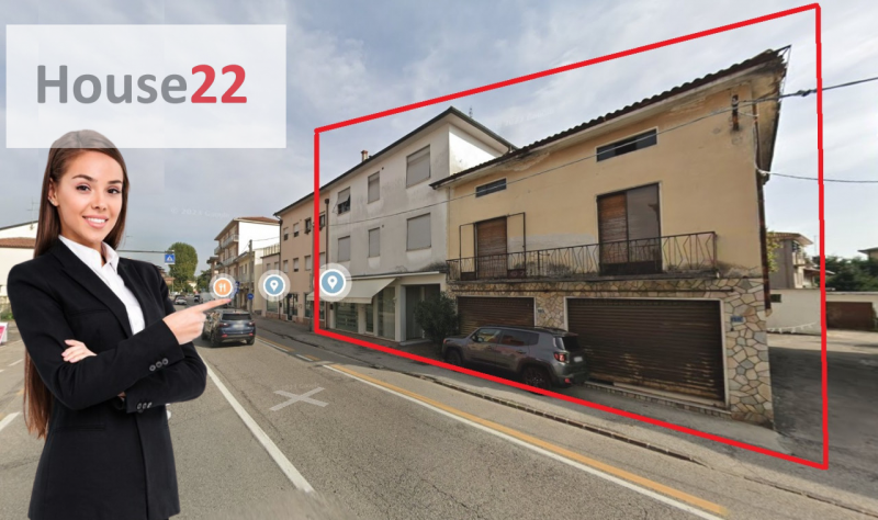 ANCONETTA (VI). Su Viale Anconetta vendesi INTERO COMPLESSO di circa Mq 1000 + ampio giardino di ...