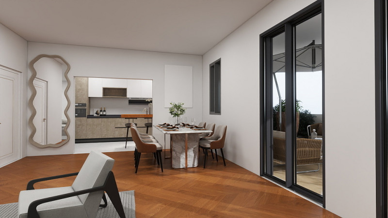 Scopri questo splendido attico quadrilocale situato nel cuore di Montebelluna, in posizione centr...