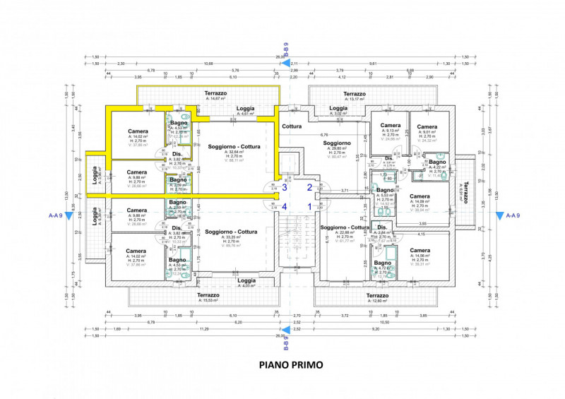 VIGODARZERE CENTRO, IN COSTRUZIONE Riferimento EMME9225: in pieno centro con tutte le comodità so...